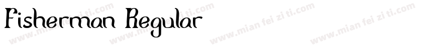 Fisherman Regular字体转换